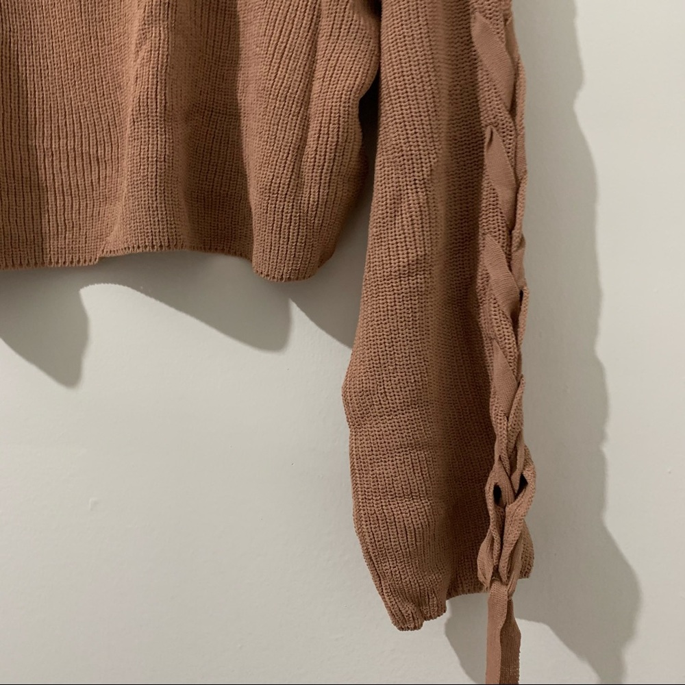 NWT WILFRED SALOME CREW NEXK WITH ARM TIES SWEATER - Picture 5 of 9